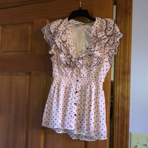 Polka dot shirt from Forever 21